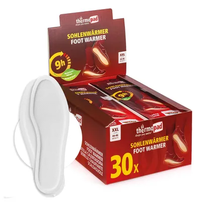 Produktbild von THERMOPAD Sohlenwärmer - 30 Paar Wärmepads - Größe XXL – Größe XXL (44-46)