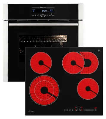 Zdjęcie produktu dla KKT KOLBE | Samodzielny zestaw do gotowania | Piekarnik do zabudowy 60 cm EB8016ED | Płyta grzewcza 59 cm CH5901RL | Kataliza | Rożen | Funkcja pizzy | Grill | Gorące powietrze | Szuflady teleskopowe | Automatyczny timer | SET8016CH59RL
