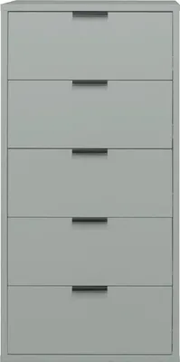 Zdjęcie produktu dla Komoda Erna 51x45x108 sosna zielony matowy lakier 14728