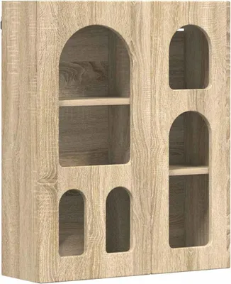 Obrázok produktu pre vidaXL Nástenná skrinka Sonoma dub 59 x 20 x 71,5 cm Materiál na báze dreva