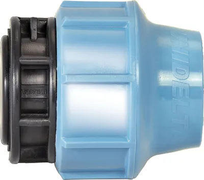 Produktbild von Unidelta PP Endstopfen m. Klemmverschraubung 16mm