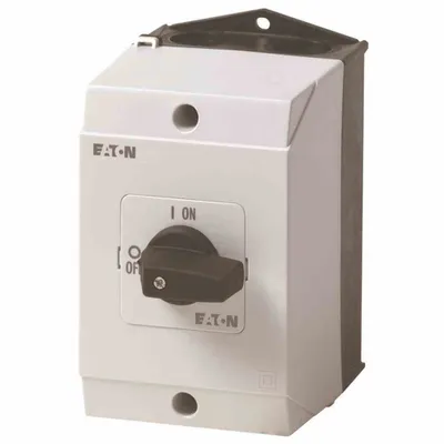 Image de Eaton P1-25/I2 Interrupteur électrique Interrupteur à bascule 3P noir
