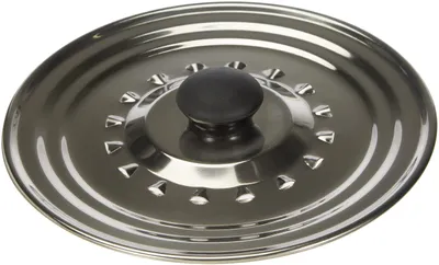 Spritzschutzdeckel Edelstahl 22 cm Durchmesser