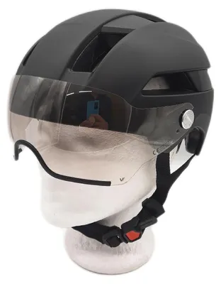 Obrázek produktu pro Cyklistická přilba Alpina Soho Visor V          černá matná, velikost 51–56 cm