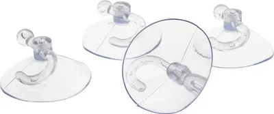 Produktbild von Transparente Saugnäpfe Ø 45 mm, 4 Stück, rückstandslos entfernbar