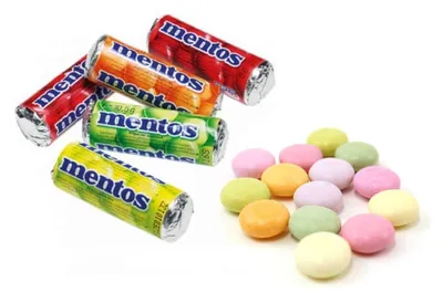 Productafbeelding van Mentos Mini Rolletjes - 250 stuks