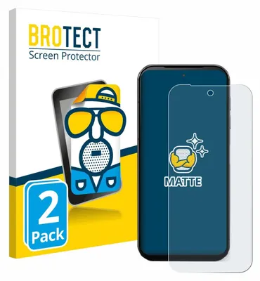 Produktbild von 2x BROTECT Schutzfolie für Fairphone 5 Displayschutz Displayschutzfolie Folie Matt Entspiegelungsfolie