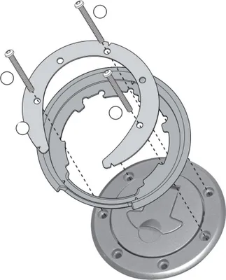 Immagine prodotto di Flangia serbatoio Tanklock/TanklockED GIVI BF12