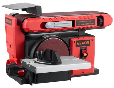 Produktbild von Bandschleifmaschine, Tischbandschleifmaschine - 400 W Leistung - 152 mm Schleifscheibendurchmesser