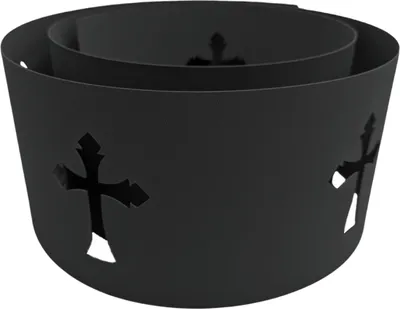 Produktbild von zaun|zu PREMIUM Halloween Grabsteine Sichtschutzstreifen Anthrazit 2,55m