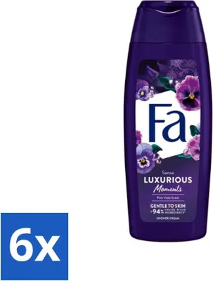 Produktbild von Fa –  Momente – Duschcreme – Rosa Veilchen – 250 ml - Vorteilspack - 6 Stücke