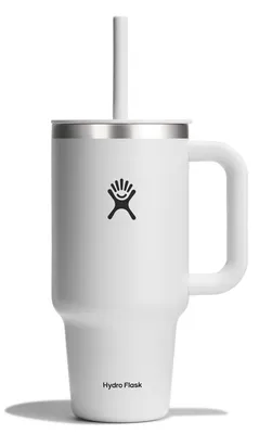 Image de Mug thermique avec paille Hydro Flask 32 Blanc