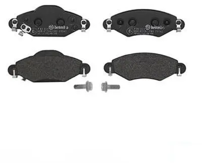 Image de Jeu de garnitures de frein Brembo, frein à disque essieu avant P 83 053