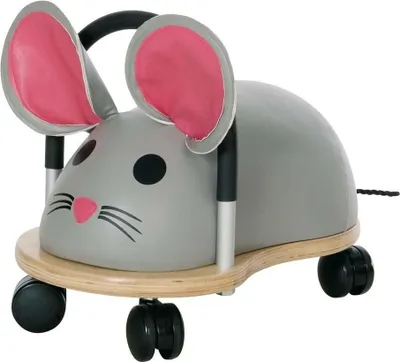 Produktbild von Wheelybug Laufauto Maus Groß - Holz Rutschfahrzeug für Kinder