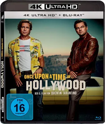 Produktbild von PLAION Once Upon a Time in.. Hollywood (4K-UHD+Blu-ray), Film, Blu-ray, Deutsch, Englisch, Französisch, Spanisch, 161 min, Once upon a time in... Hollywood, Thriller
