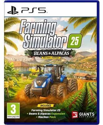 Produktbild von PS5 Farming Simulator 25 – Beans & Alpacas Edition