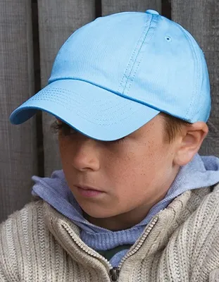 Produktbild von Result Headwear RC018J | Junior Low Profile Baumwolle Cap / Kappe / Mütze / Hut - Farbe: Sky - Größe: One Size