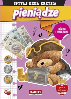 Productafbeelding van Spytaj Misia Krzysia Pieniadze z naklejkami