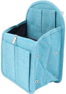 Immagine prodotto di Organizer da borsa in nylon 20x28x12 cm blu