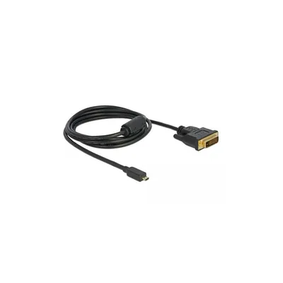 Produktbild von DeLOCK 83586, 2 m, Micro-HDMI, DVI-D, Männlich, Männlich, Gold