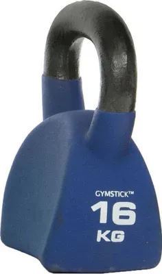 Produktbild von Gymstick 61115-16, Standard-Kugelhantel, Eisen, Neopren, Neopren, Blau, 16 kg