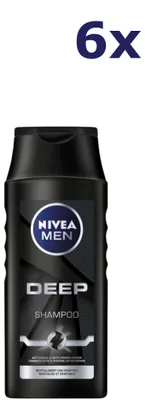 Produktbild von 6x Nivea Men Deep Shampoo 250 ml