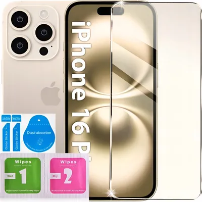 Image de Verre trempé pour apple iphone 16 pro max glass 9h strong glass
