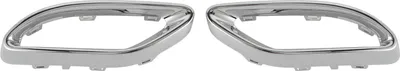 Image de Gloss chromé d'échappement couverture de remplacement pour Mercedes -Benz A B C E GLC CLS -classe W177 W247 W205 W213 X253 C257