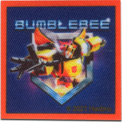 Obrázek produktu pro Hasbro © Transformers Bumblebee - nášivka, nažehlovací, nažehlovací obrázek, nášivka, velikost: 5,5 x 5,5 cm