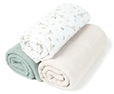 Produktbild von Spannbettlaken Sidonia 3 teilig - 70 x 30 cm - Beige | by SEVIRA KIDS