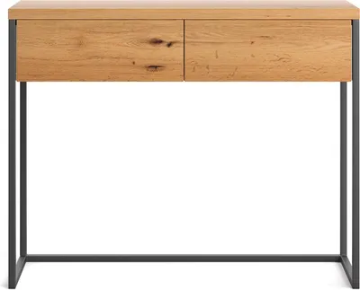 Produktbild von Industrieller Avann-Konsolentisch 80 cm, Eiche