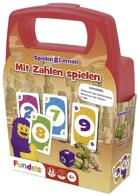 Produktbild von Cartamundi Fundels - Mit Zahlen Spielen - Kartenspiel; 22590104