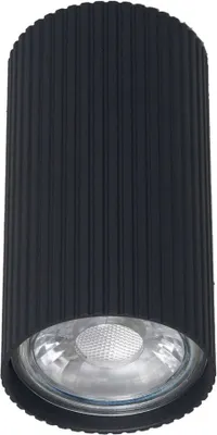 Produktbild von Deckenspot Aufputz Metall GU10 Ø 5,5 cm Schwarz rund Spot Lampe Decke Spot Leuchte Decke
