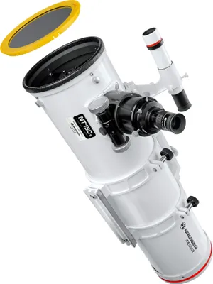 Produktbild von BRESSER Optik Spiegel-Teleskop NT-150S/750 Tubus Hexafoc , Vergrößerung 21 bis 300 x (4850750)