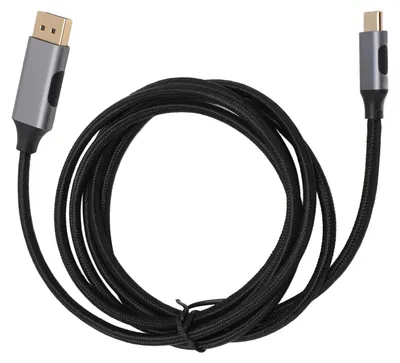 Obrázek produktu pro Kabel USB typu C na DisplayPort 1.4, profesionální, 8K, 60 Hz, 10 Gbit/s, hliníkové pouzdro pro notebook, mobilní telefon, 1,9 m