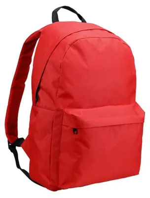 Image de Derby Of Sweden - Sac à dos "Spirit" unie pour hommes et femmes, idéal pour un usage quotidien, 14 litres, modèle ET658 (taille unique), couleur rouge