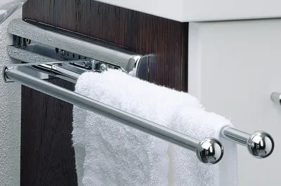 Produktbild von Hettich Handtuchauszug, Länge 410 mm, 1-armig