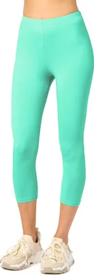 Image de Merry Style Leggings 3/4 pour femmes en coton MS10-199 (Menthe, L)