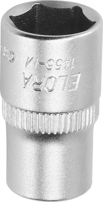 Produktbild von Elora Steckschlüssel-Einsatz 1/4", 6-kant, ELORA-1455-M 9 mm
