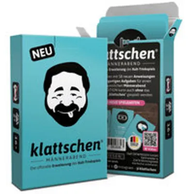 Image de PENSER - klattschen® - Soirée entre hommes - CARTON DE JEU "Probablement le meilleur jeu à boire de tous les temps