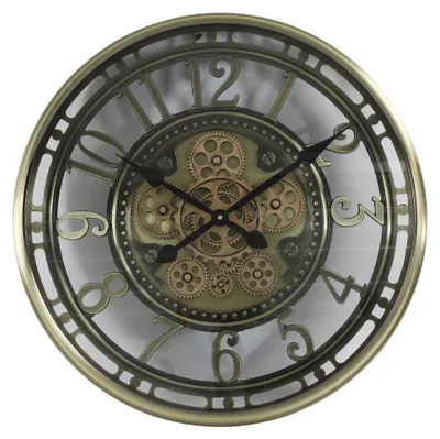 Produktbild von Wanduhr rund Norris S bronze - Countryfield