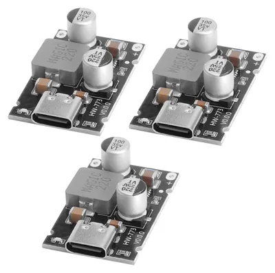 3x PD65W Schnelllademodul USB-C DC-DC Step-Down 12-30V