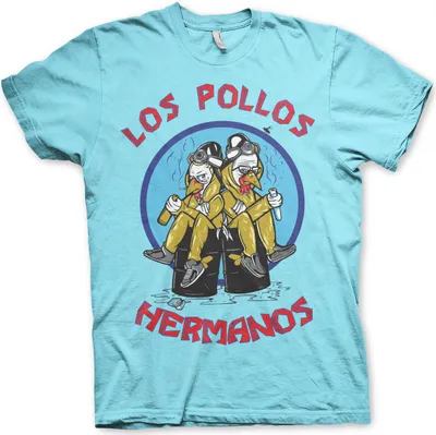 Produktbild von Walter & Jesse Hermanos T-Shirt - Medium - Skyblue