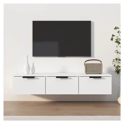 Produktbild von Hängeschrank, weiß, 102 x 30 x 20 cm, Holzwerkstoff