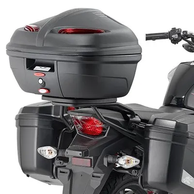 Produktbild von Zentralgepäckträger Kappa für Honda CB 125F 2015-2016, Stahl, Schwarz
