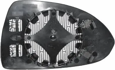 Produktbild von DIEDERICHS Spiegelglas Außenspiegel Links für OPEL Corsa D Schrägheck (S07) Asphärisch Beheizbar 1814127