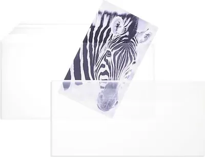 Produktbild von Briefumschläge Offset transparent DINlang 100 my HK VE=100 Stück transparent