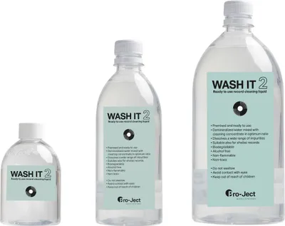 Produktbild von Pro-Ject Wash it 2, Gerätereinigungsflüssigkeit, Vinyls, 500 ml, Mehrfarbig, 20 - 40 °C, 10 - 25 °C