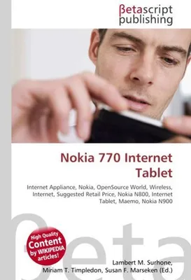 Produktbild von Nokia 770 Internet Tablet