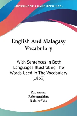 Produktbild von English And Malagasy Vocabulary